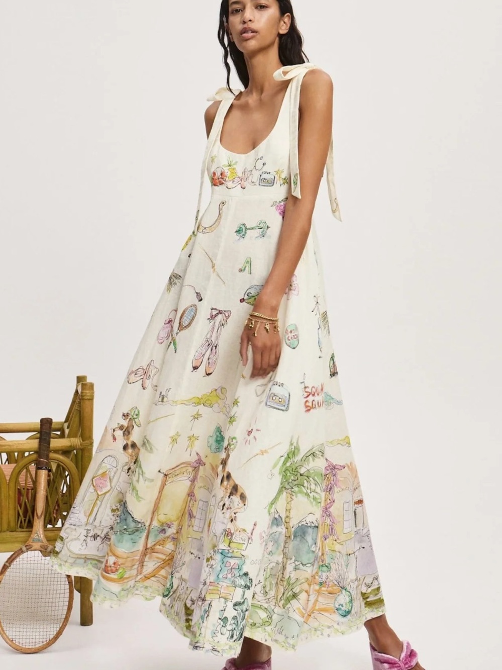 Alemais anouk ballet sundress